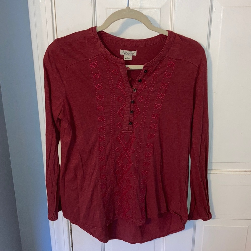 embroidered top
